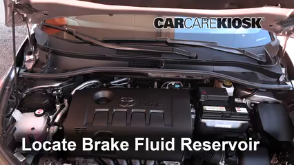 2018 Toyota C-HR XLE 2.0L 4 Cyl. Brake Fluid Check Fluid Level